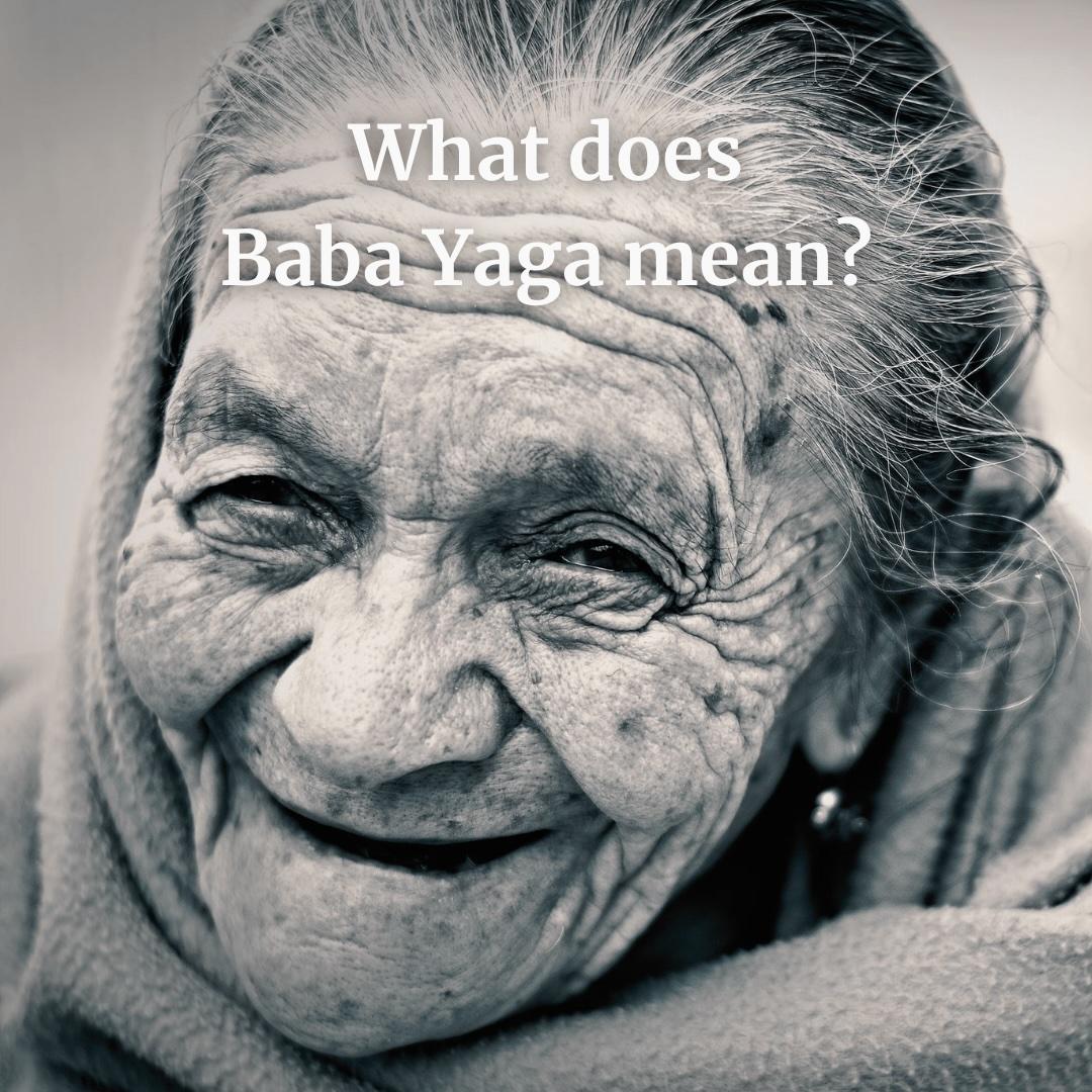 The Baba Yaga archetype is an old woman smiling warmly