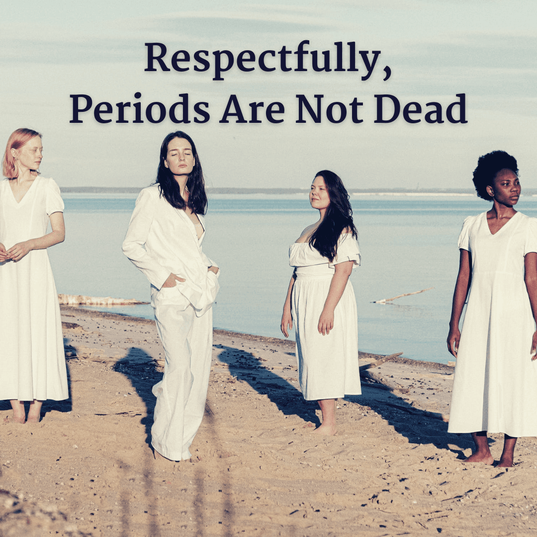 diverse women standing on a beach in white clothes